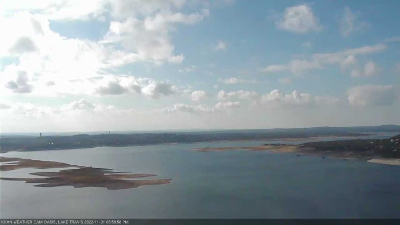 Lake Travis webcam, November 1, 2022 4:00 PM CT