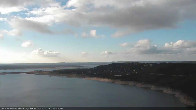 Lake Travis webcam, November 1, 2022 5:25 PM CT