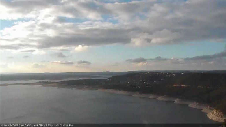 Lake Travis webcam, November 1, 2022 5:45 PM CT