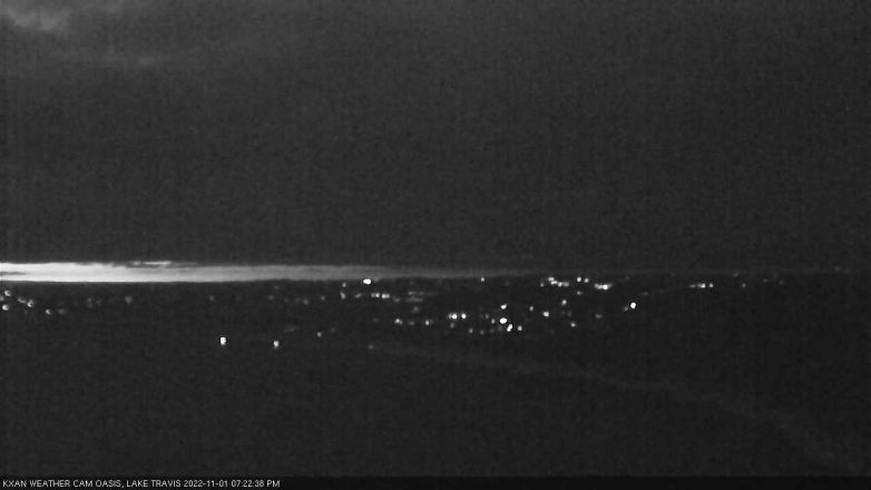 Lake Travis webcam, November 1, 2022 7:25 PM CT