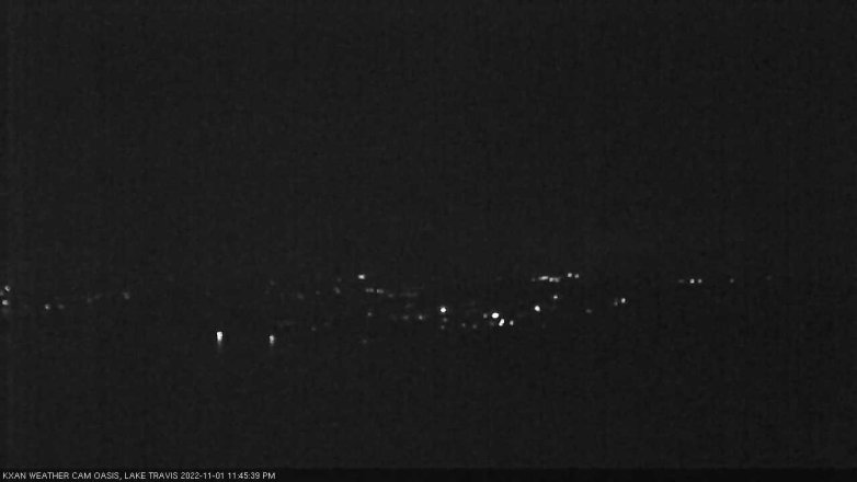 Lake Travis webcam, November 1, 2022 11:45 PM CT