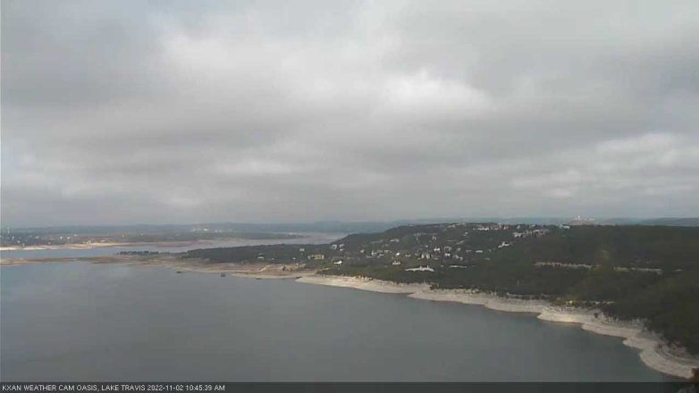 Lake Travis webcam, November 2, 2022 10:45 AM CT