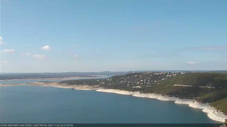 Lake Travis webcam, November 2, 2022 2:25 PM CT