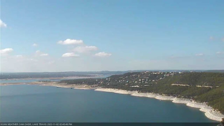 Lake Travis webcam, November 2, 2022 2:45 PM CT