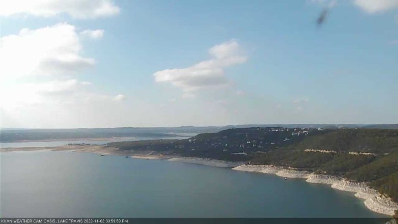 Lake Travis webcam, November 2, 2022 4:00 PM CT