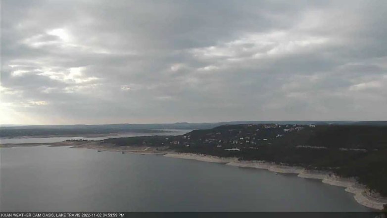 Lake Travis webcam, November 2, 2022 5:00 PM CT