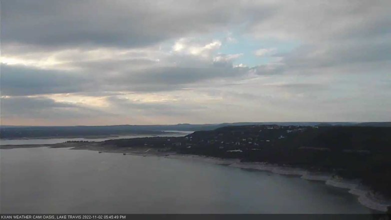 Lake Travis webcam, November 2, 2022 5:45 PM CT