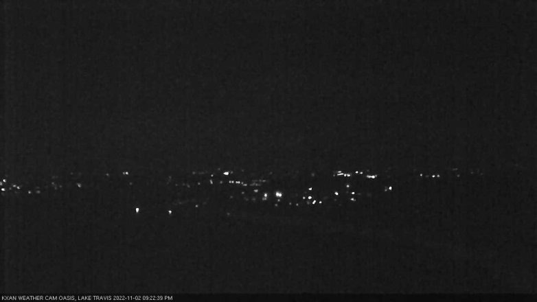 Lake Travis webcam, November 2, 2022 9:25 PM CT