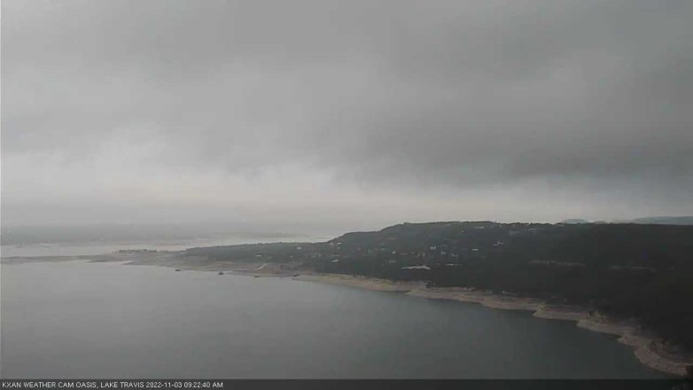 Lake Travis webcam, November 3, 2022 9:25 AM CT