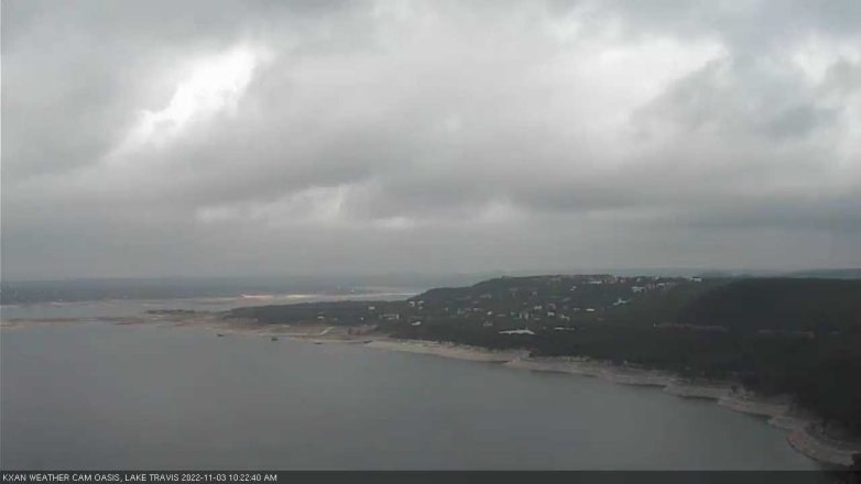 Lake Travis webcam, November 3, 2022 10:25 AM CT