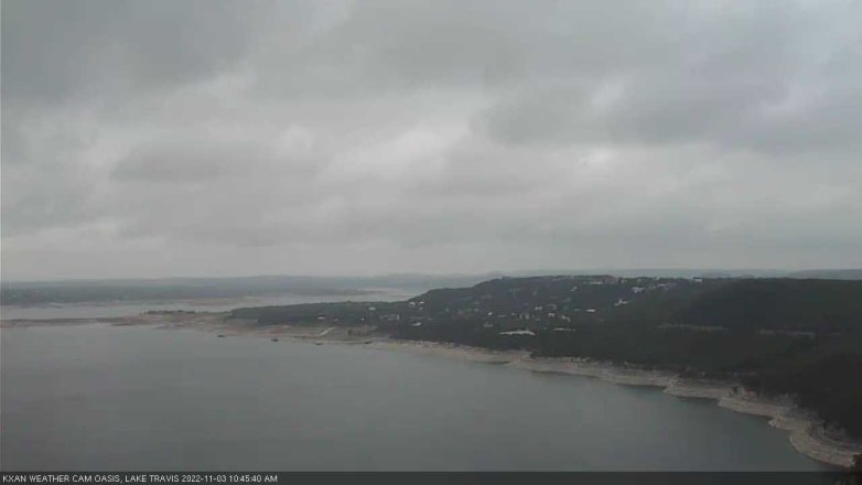 Lake Travis webcam, November 3, 2022 10:45 AM CT