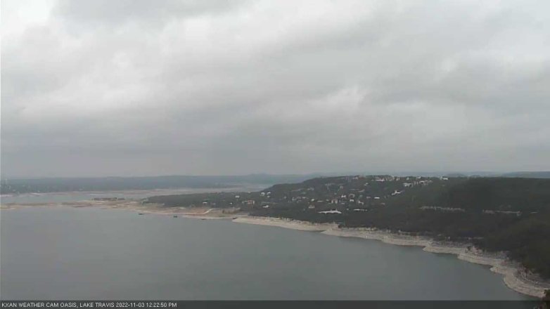 Lake Travis webcam, November 3, 2022 12:25 PM CT