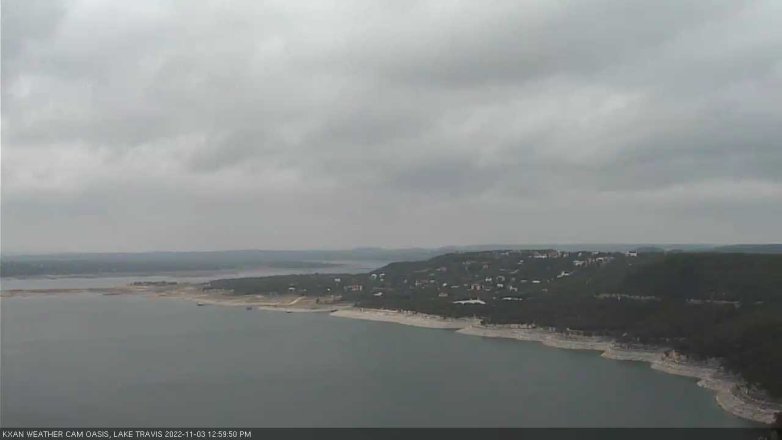 Lake Travis webcam, November 3, 2022 1:00 PM CT
