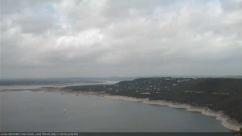 Lake Travis webcam, November 3, 2022 1:25 PM CT