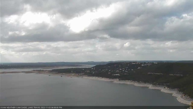 Lake Travis webcam, November 3, 2022 4:00 PM CT