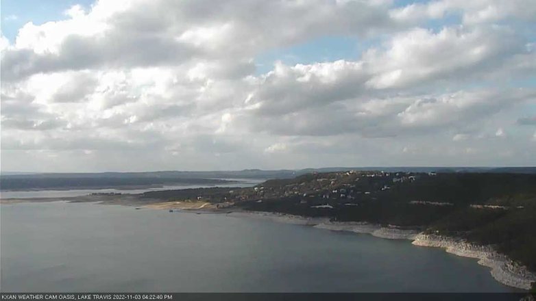 Lake Travis webcam, November 3, 2022 4:25 PM CT