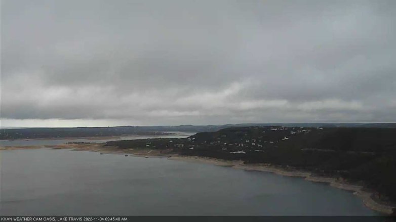 Lake Travis webcam, November 4, 2022 9:45 AM CT