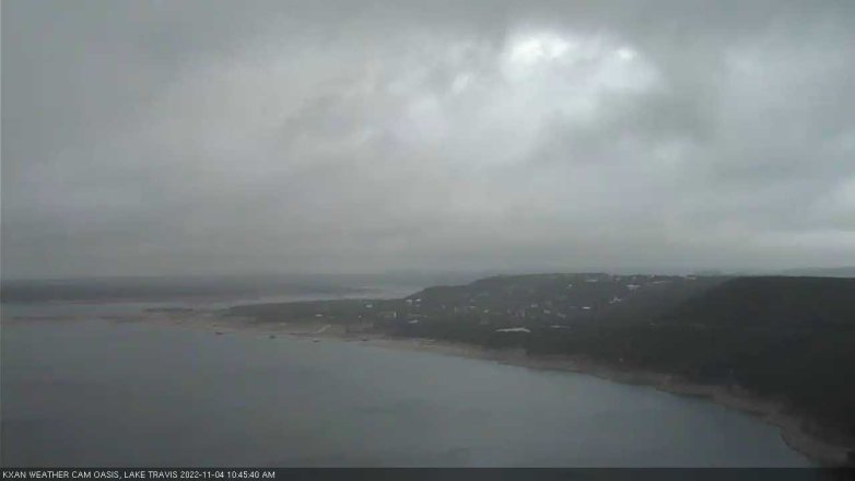Lake Travis webcam, November 4, 2022 10:45 AM CT