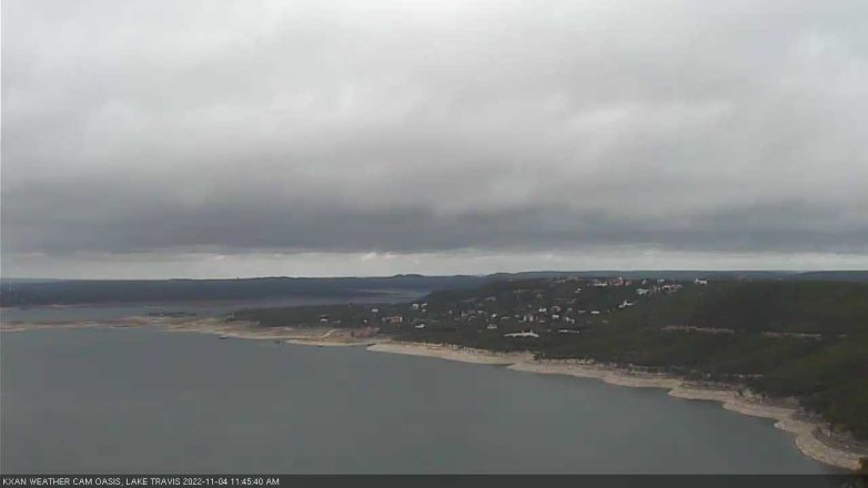 Lake Travis webcam, November 4, 2022 11:45 AM CT