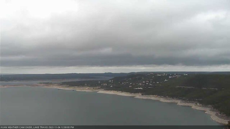 Lake Travis webcam, November 4, 2022 12:00 PM CT