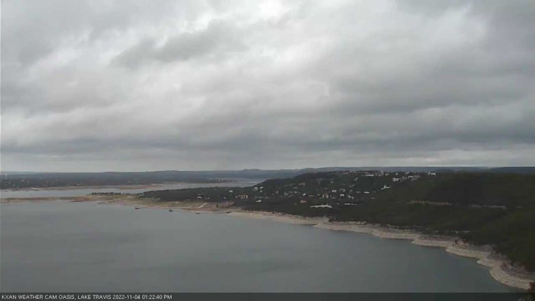 Lake Travis webcam, November 4, 2022 1:25 PM CT