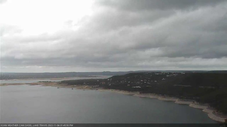 Lake Travis webcam, November 4, 2022 1:45 PM CT