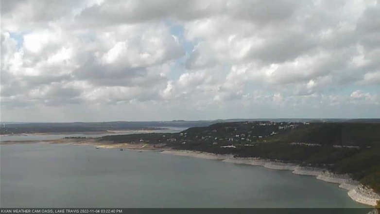 Lake Travis webcam, November 4, 2022 3:25 PM CT