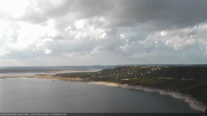 Lake Travis webcam, November 4, 2022 4:45 PM CT