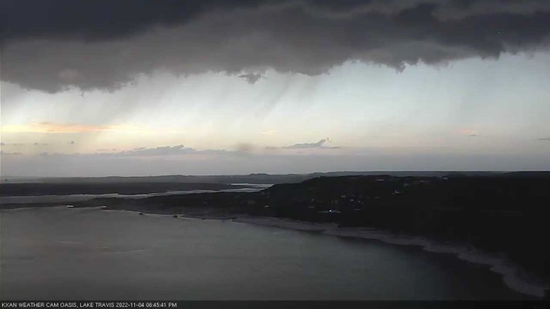 Lake Travis webcam, November 4, 2022 6:45 PM CT
