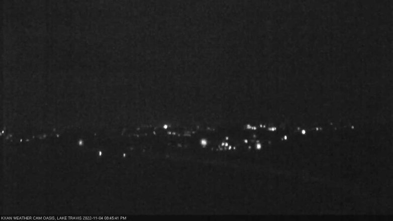 Lake Travis webcam, November 4, 2022 8:45 PM CT