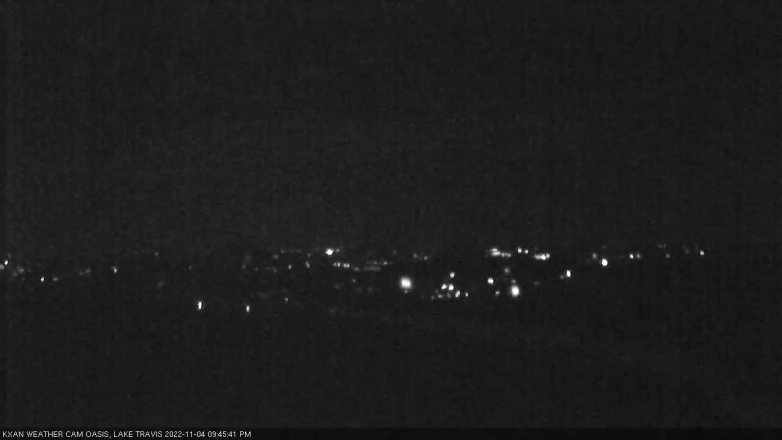 Lake Travis webcam, November 4, 2022 9:45 PM CT