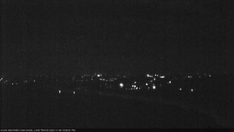 Lake Travis webcam, November 4, 2022 10:00 PM CT