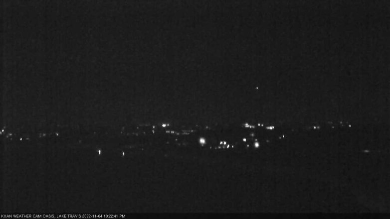 Lake Travis webcam, November 4, 2022 10:25 PM CT