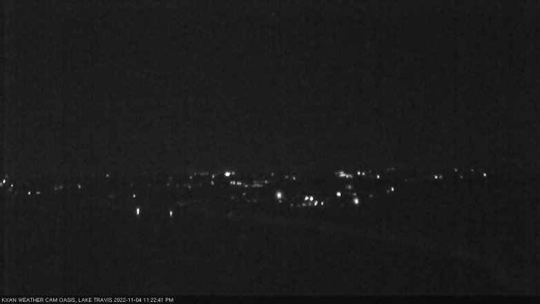 Lake Travis webcam, November 4, 2022 11:25 PM CT