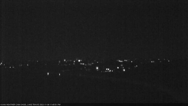 Lake Travis webcam, November 4, 2022 11:45 PM CT