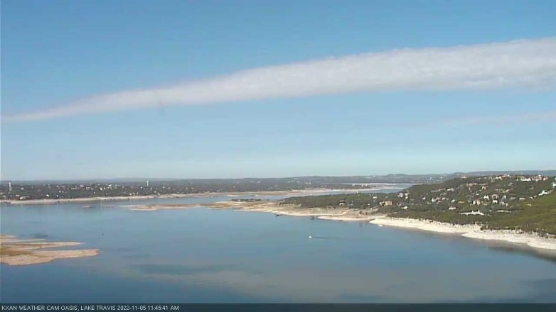 Lake Travis webcam, November 5, 2022 11:45 AM CT