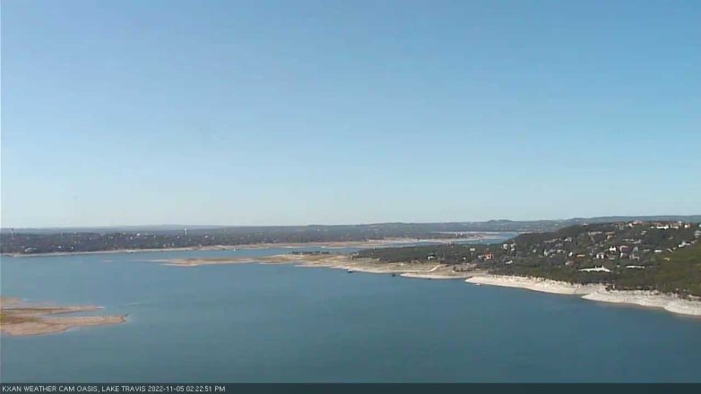 Lake Travis webcam, November 5, 2022 2:25 PM CT