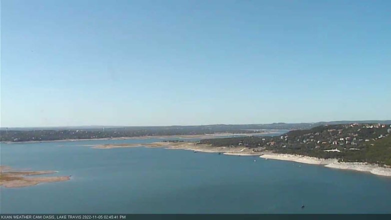 Lake Travis webcam, November 5, 2022 2:45 PM CT