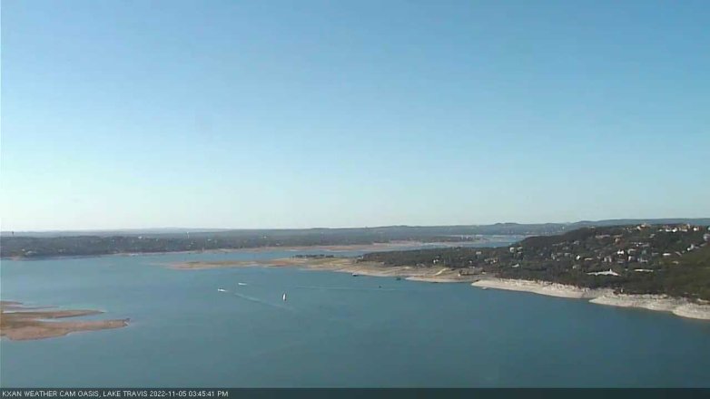 Lake Travis webcam, November 5, 2022 3:45 PM CT
