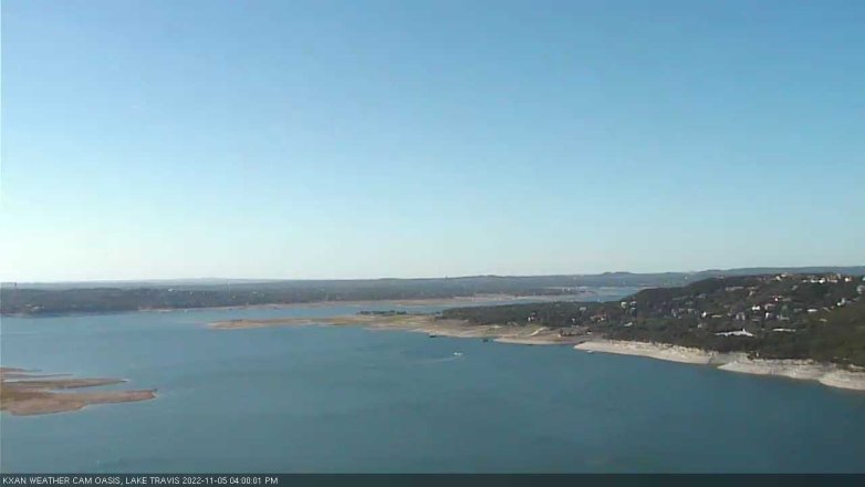 Lake Travis webcam, November 5, 2022 4:00 PM CT