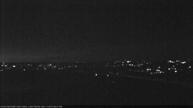 Lake Travis webcam, November 5, 2022 7:45 PM CT