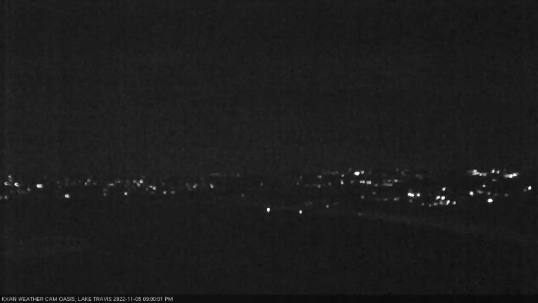 Lake Travis webcam, November 5, 2022 9:00 PM CT