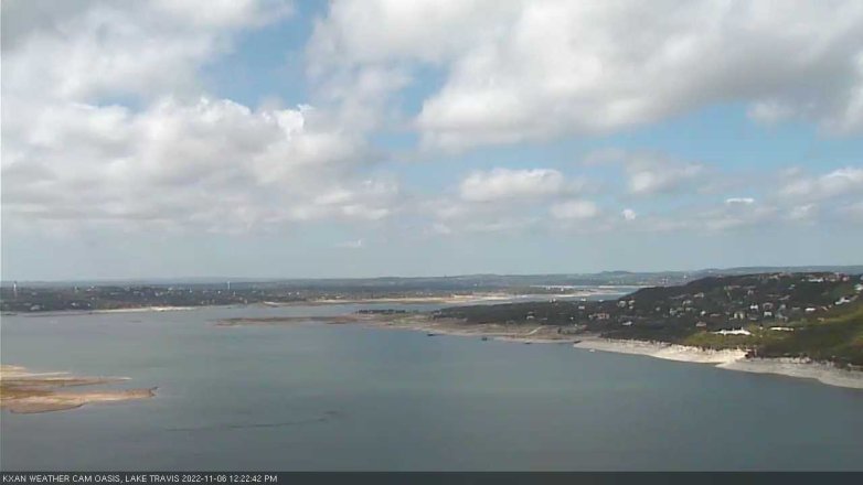 Lake Travis webcam, November 6, 2022 12:25 PM CT
