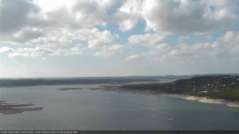 Lake Travis webcam, November 6, 2022 2:45 PM CT