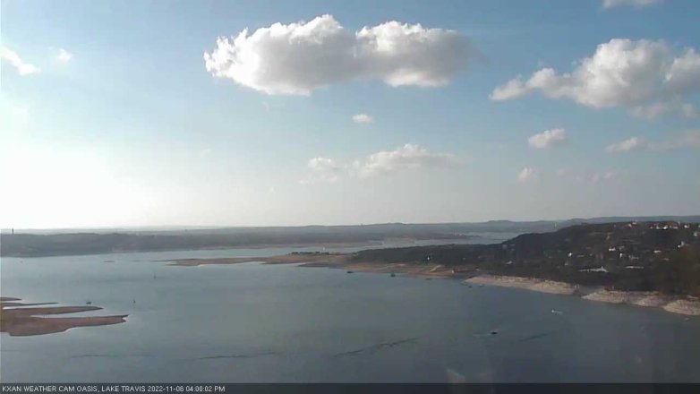 Lake Travis webcam, November 6, 2022 4:00 PM CT