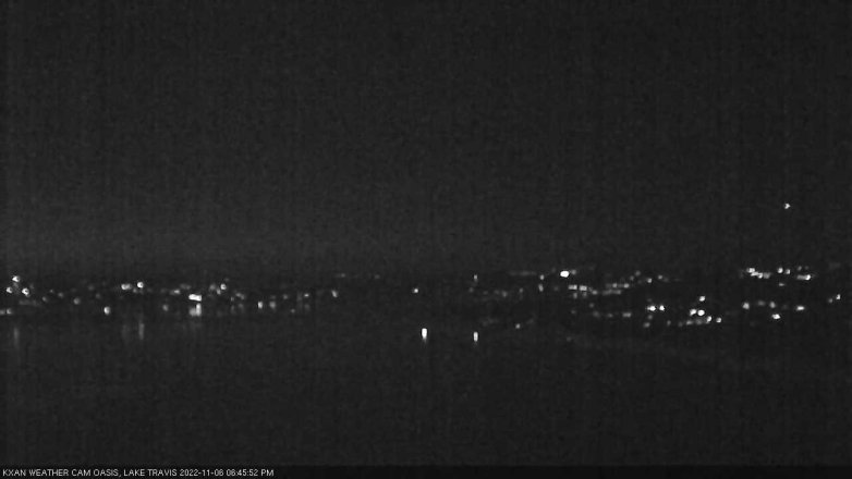 Lake Travis webcam, November 6, 2022 6:45 PM CT