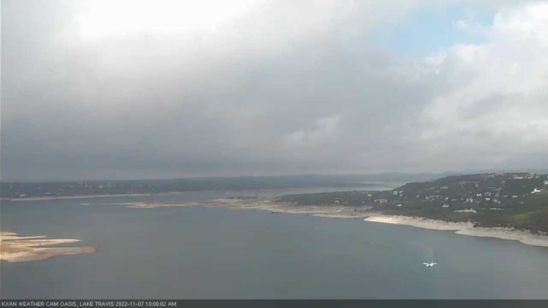Lake Travis webcam, November 7, 2022 10:00 AM CT
