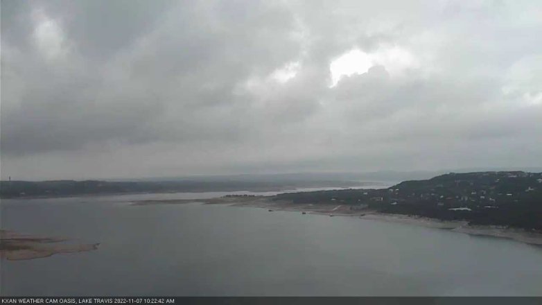 Lake Travis webcam, November 7, 2022 10:25 AM CT
