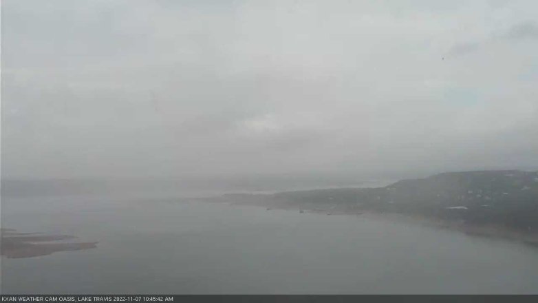Lake Travis webcam, November 7, 2022 10:45 AM CT