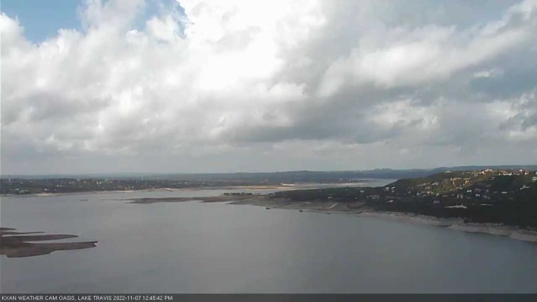 Lake Travis webcam, November 7, 2022 12:45 PM CT